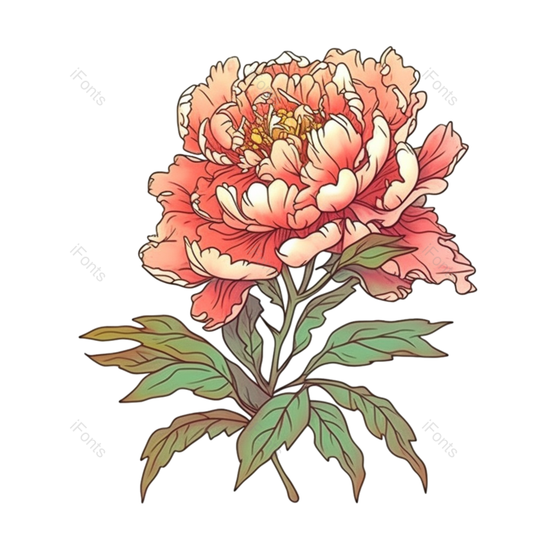 鲜花背景图片,鲜花边框元素,PNG,免抠素材